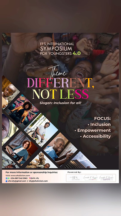 EFS INTERNATIONAL SYMPOSIUM FOR YOUNGSTERS 4.0