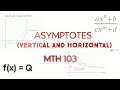 HORIZONTAL AND VERTICAL ASYMPTOTES DETERMINATION