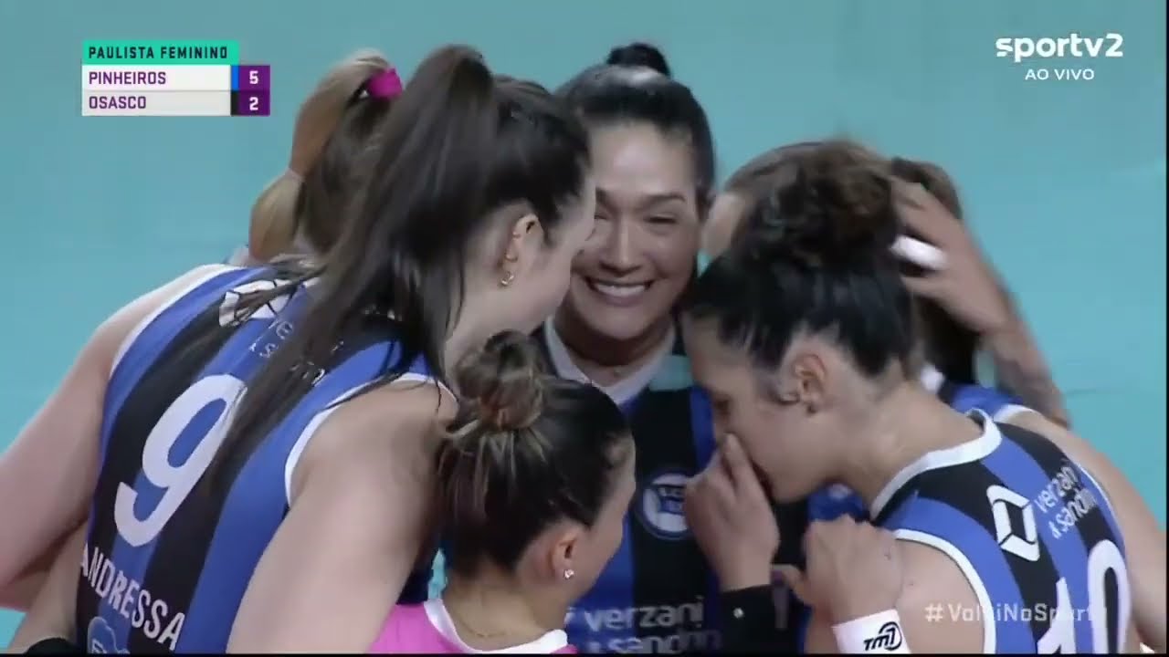 CAMPEONATO PAULISTA FEMININO DE VOLEI - SEMIFINAL JOGO 2 - PINHEIROS X  OSASCO 