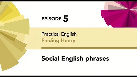 English File 4thE - Intermediate Plus - Practical English E5 - Finding Henry - ocial English phrases