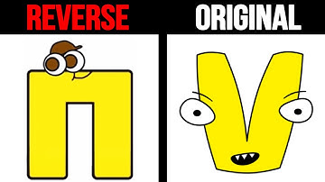 Reverse Russian Lore VS Original Spanish Alphabet Lore (A-Z…) Part 7