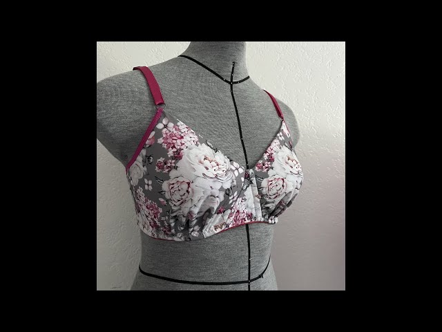 Seamless Cover for a Cut & Sew Foam Cup Bra 