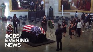 Civil rights icon John Lewis honored at U.S. Capitol