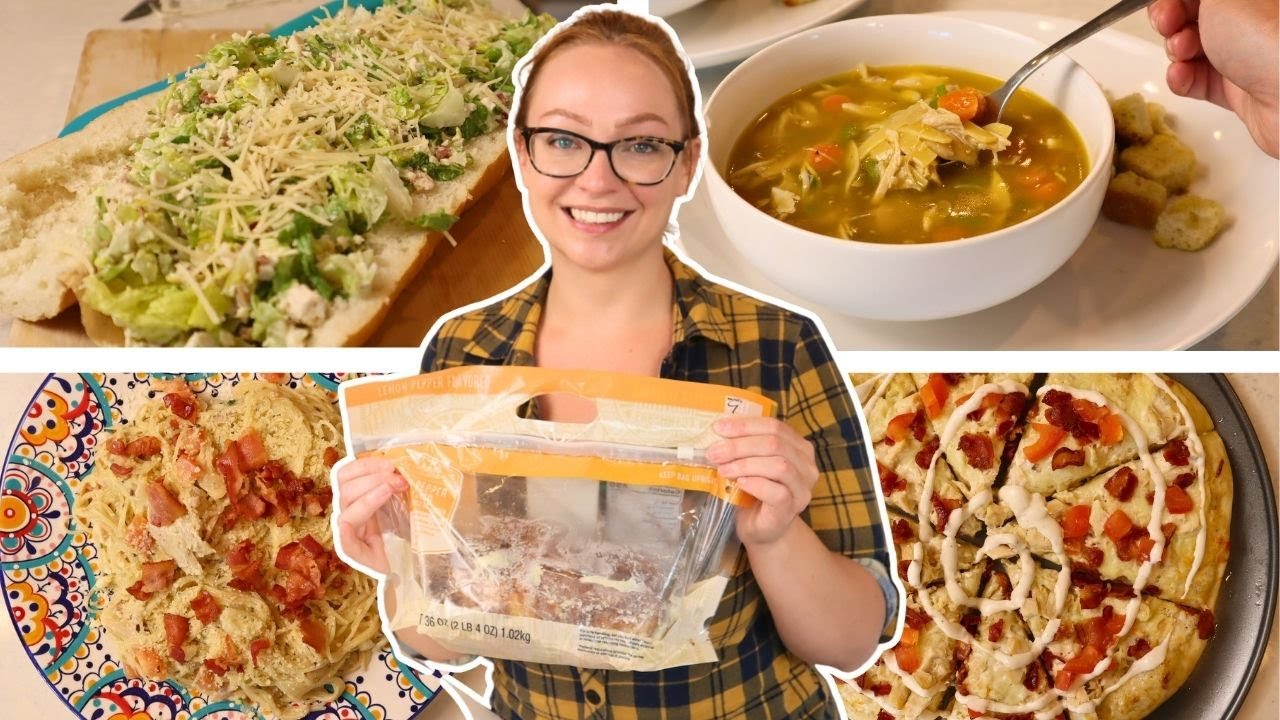 One Rotisserie Chicken = 4 More Easy Budget Meals (this time with Bacon!)