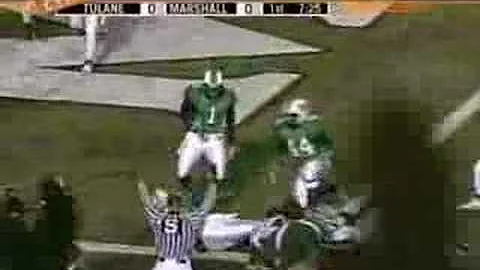 Marshall Thundering Herd - Morris TD run vs Tulane...