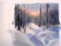 Sarah Yeoman watercolor -video I
