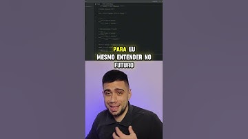 Você tem o costume de comentar códigos em python?