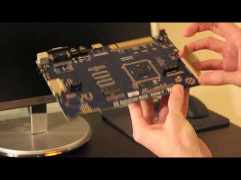 ZX Spectrum Next: a quick look at the board in action