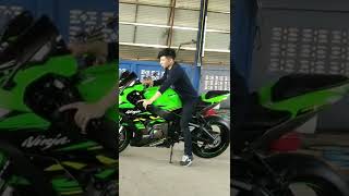 Zx10R pipe sound เสียงท่อลั่นๆ