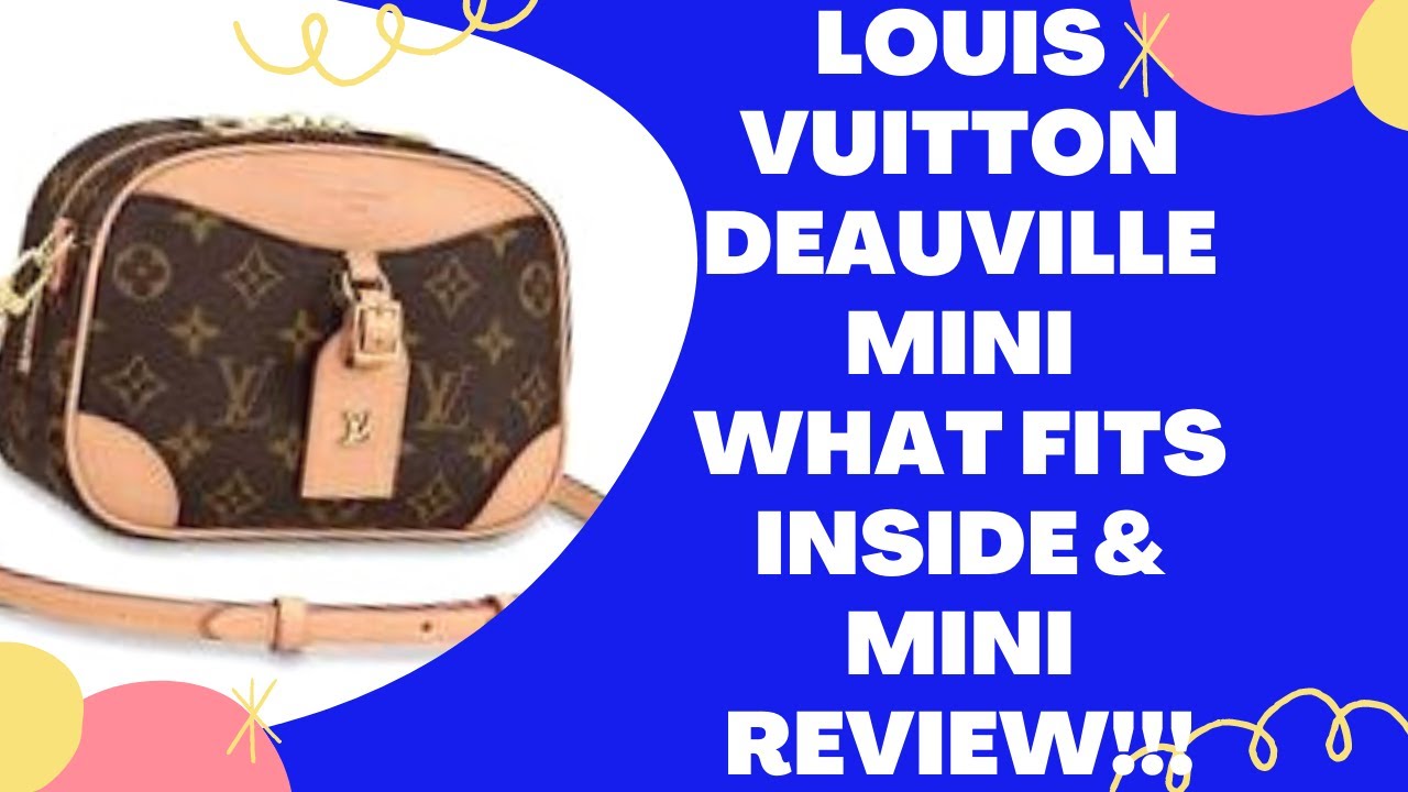 Louis Vuitton Monogram Canvas Deauville Mini Shoulder Bag, Louis Vuitton  Handbags