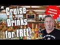 Carnival cruise free drinks - YouTube