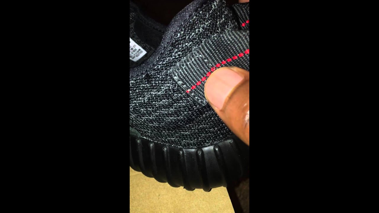 REAL VS FAKE 350 pirate black yeezys