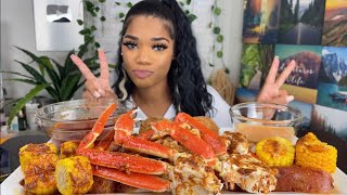 SEAFOOD BOIL MUKBANG | She’s baccck 😜