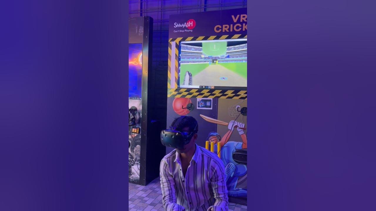 smaaash VR CRICKET IN WT PARK jaipur ️🔥 YouTube