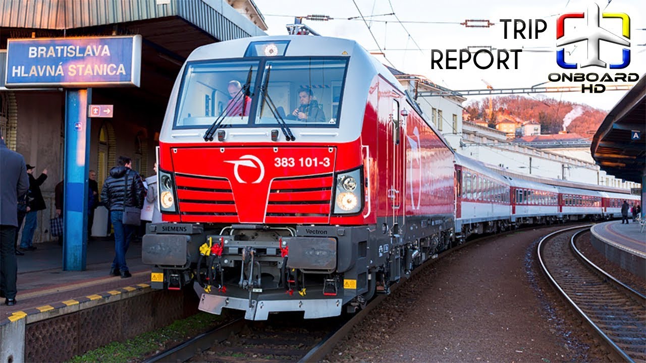 TRAIN TRIP REPORT | ZSSK Kosice-Bratislava | Liptovský - Bratislava