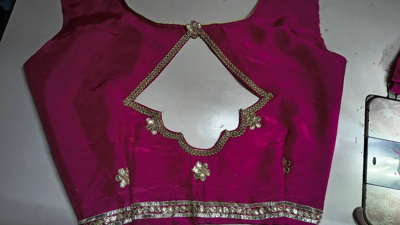 Anitha koli tailoring  is Live new fashion bot neck and princess cut blouse design stitching