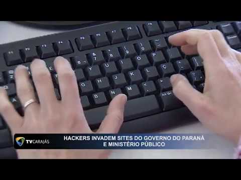 Hackers invadem sites do Governo do Paraná e Ministério Público