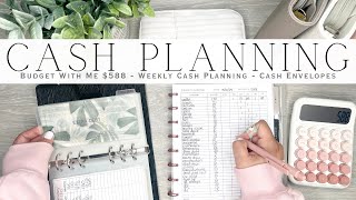 Budget With Me $588 | Weekly Cash Planning | How I Figure Out the Money Going Into My Envelopes