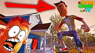 Я сломал игру ПРИВЕТ СОСЕД МУЛЬТЯШНЫЙ ХОРРОР игра Hello Neighbor