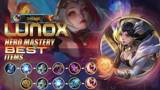 LUNOX HERO MASTERY BEST ITEM