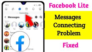 How to fix Facebook lite messages connecting Problem || Message Connecting Problem on Facebook Lite screenshot 5