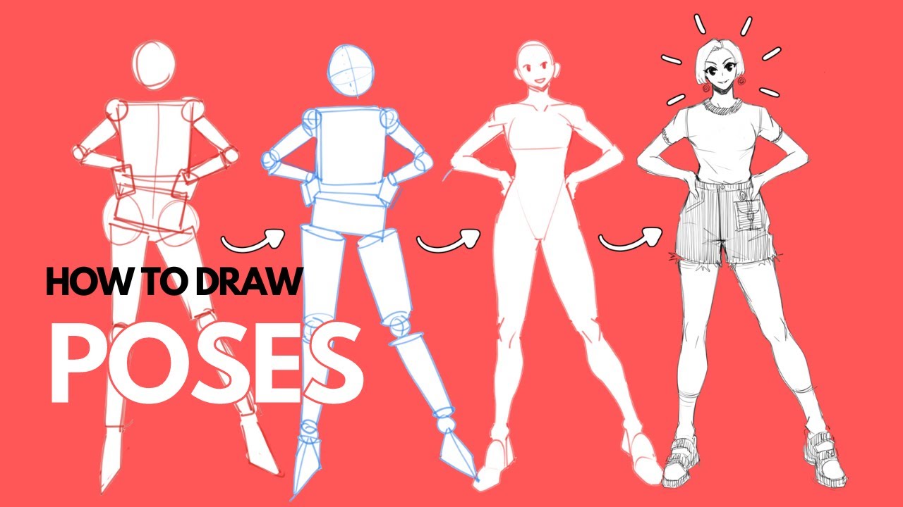How to Draw Poses and Construct the Human Figure YouTube
