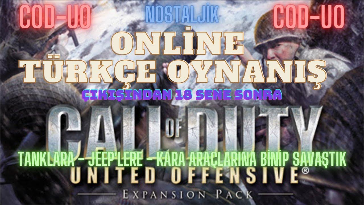 Call Of Duty United Offensive Steam Deutschland Call of Duty United Offensive Steam Online | Tank ve Kara Aracına Binip