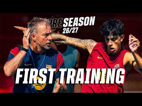 THE 2026/27 PRESEASON IS UNDER WAY β
πͺ | FC Barcelona π΅π΄