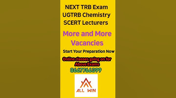 Upcoming TRB exams in 2022 #latestnews #pgtrb #trb #polytechnic #scert #ugtrb