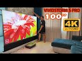 + 100% К КАЧЕСТВУ ИЗОБРАЖЕНИЯ! ALR ЭКРАН VIVIDSTORM S PRO 100"! ОБЗОР.