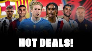 🚨💣 TALKS NOW UNDERWAY! DE BRUYNE, FERRAN, BARÇA STRATEGY, BARCOLA DEAL ON, BRUNO IS COMING…