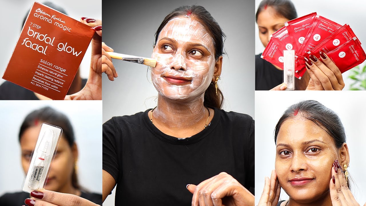Aroma Magic Bridal Glow Facial Kit | Step-by-Step Instant Bridal Glow | Skincare at Home