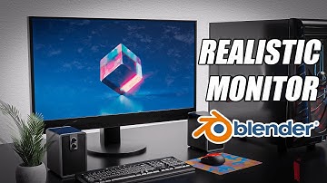 Blender Monitor - Create a Realistic Monitor in Blender