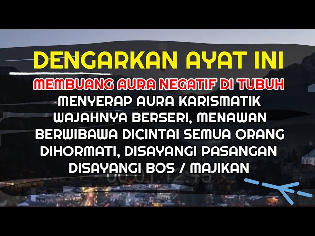 🔴 TERBUKTI NYATA ! RUQYAH AURA WAJAH POSITIF CUKUP DENGAR DAN RASAKAN DIA AKAN TUNDUK DAN LULUH class=