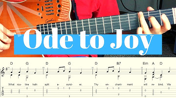 Ode to Joy (Beethoven) | Solo Guitar Tab