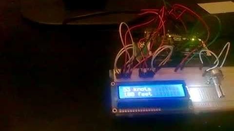 Simple Speed & Altitude information with arduino uno for FSX