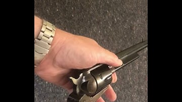 SIX SHOOTER SINGLE ACTION - Function and operation #shorts #ruger #vaquero #45 #colt #operation