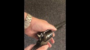 SIX SHOOTER SINGLE ACTION - Function and operation #shorts #ruger #vaquero #45 #colt #operation