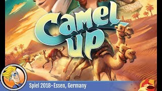 Camel Up (second edition) — game overview at SPIEL '18 screenshot 5