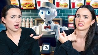 We ate at The World’s First AI Restaurant   Merrell Twins