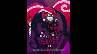 VELVET VERSUS MISS HEED #hazbinhote #villainous