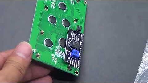 IIC/I2C 2004 LCD2004 LCD Module Blue Screen Provides Library Files Compatible with Arduino