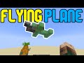 I made a FLYING PLANE in Minecraft l Tutorial