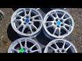 Литые диски 15 5x100 6J ET45 DIA54.1 изЯпонии