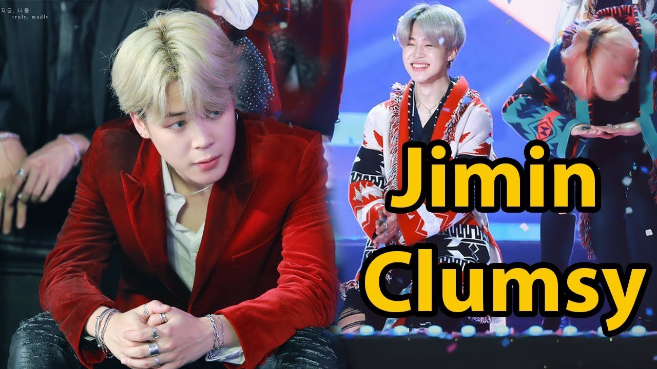 Funny BTS Jimin Being Clumsy Moments YouTube
