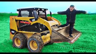 Alex Fun Play with the Caterpillar Bobcat !