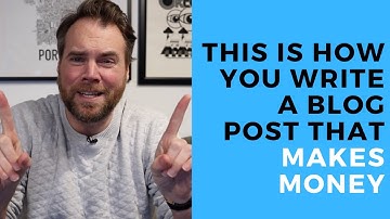 How to Write a Blog Post that Makes Money in 2020 | Location Rebel