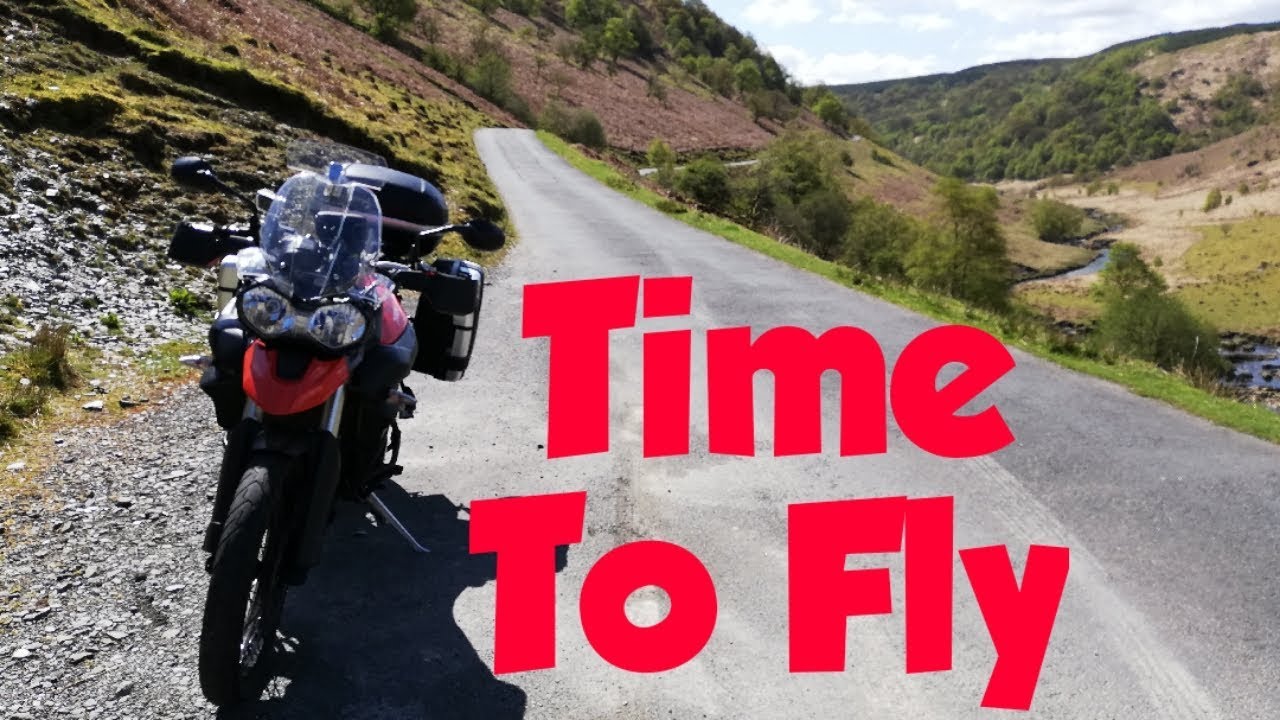 Solo Welsh Motorcycle Adventure Riding A Triumph Tiger! - YouTube