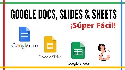 Cómo usar Google Docs, Sheets & Slides | Infotips Channel