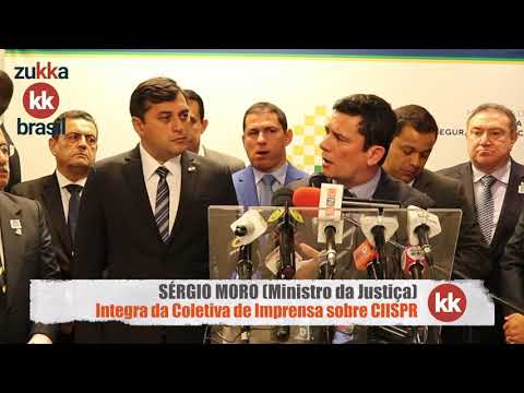 🎥 Sérgio Moro em Manaus | Coletiva Integra sobre lançamento da CIISPR